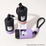 Pet Poop Scooper Bag Portable Pet Waste Bag Dispenser Color Matching Dog Garbage Holder Dispensers Cleaning Supplies Accessories - Image 2
