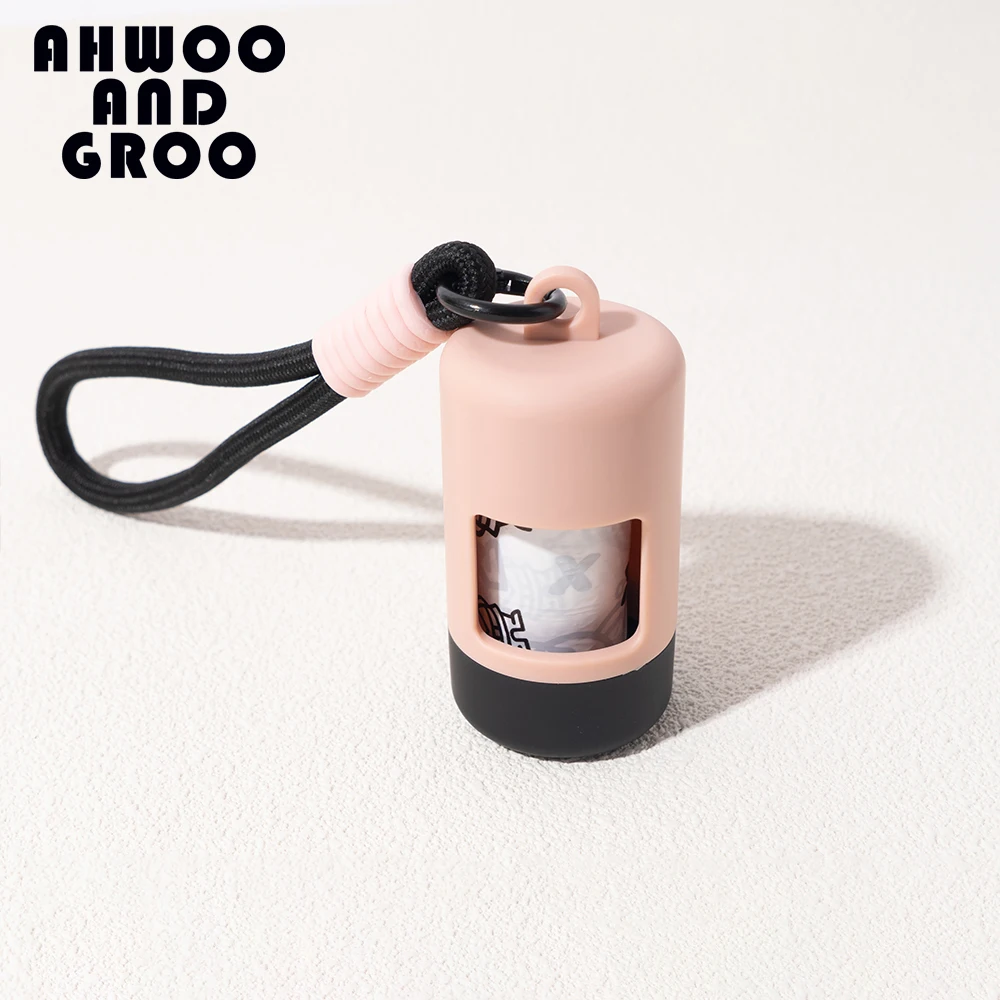 Pet Poop Scooper Bag Portable Pet Waste Bag Dispenser Color Matching Dog Garbage Holder Dispensers Cleaning Supplies Accessories