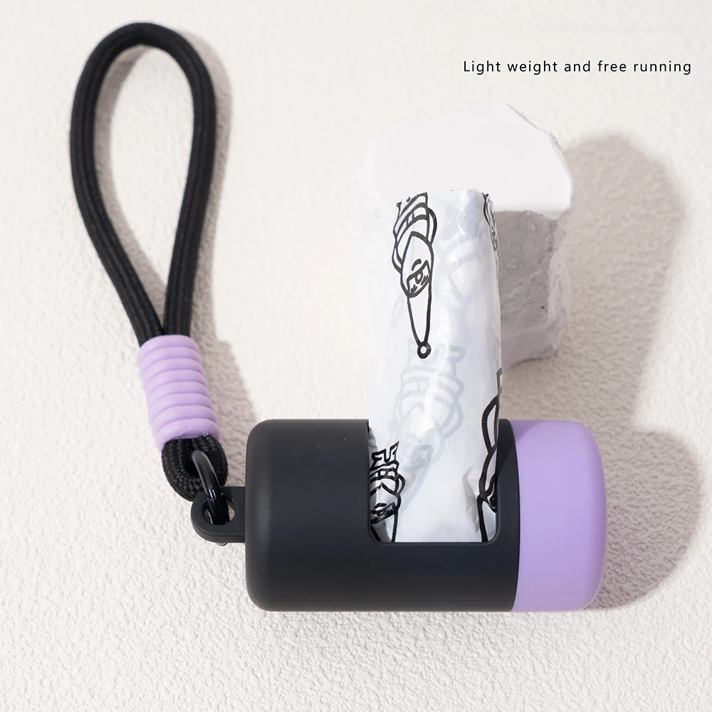 Pet Poop Scooper Bag Portable Pet Waste Bag Dispenser Color Matching Dog Garbage Holder Dispensers Cleaning Supplies Accessories