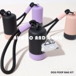 Pet Poop Scooper Bag Portable Pet Waste Bag Dispenser Color Matching Dog Garbage Holder Dispensers Cleaning Supplies Accessories