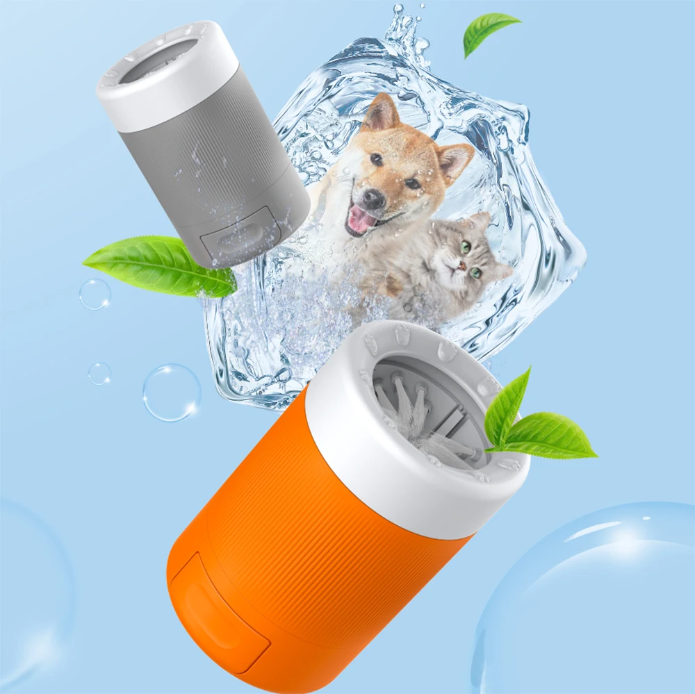 Pet Foot Washing Cup Dog Out Cleaning and Grooming Paw Washing Artifact Intelligent Automatic Foot Washing and Foot Bath Cup Too Pet Foot Washing Cup Dog Out Cleaning and Grooming Paw Washing Artifact Intelligent Automatic Foot Washing and Foot Bath Cup Too