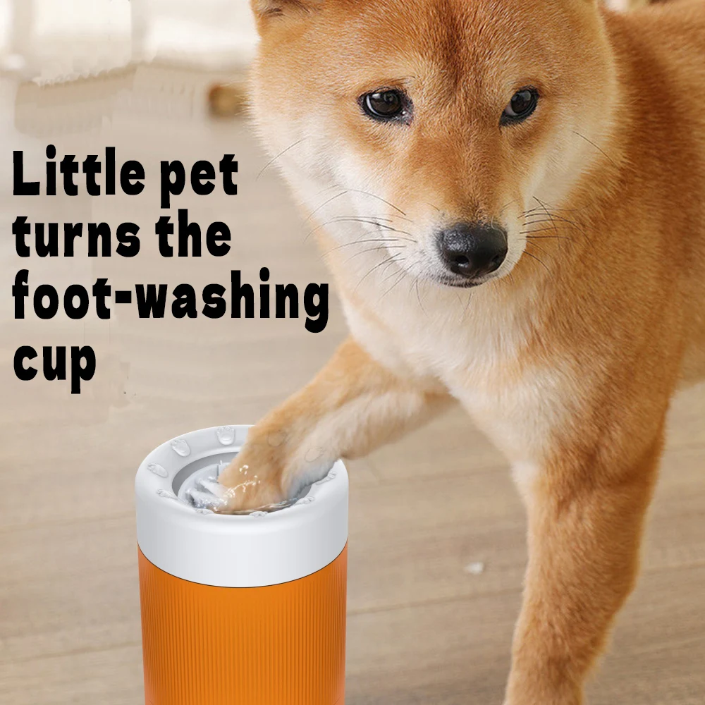 47077-9jxexh.jpg Pet Foot Washing Cup Dog Out Cleaning and Grooming Paw Washing Artifact Intelligent Automatic Foot Washing and Foot Bath Cup Too - Image 1