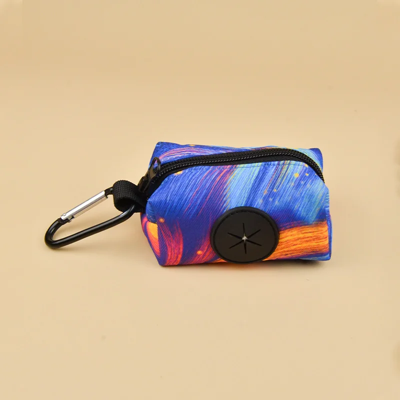 1pcs Colorful Design Dog Poo Bag Holder Dispenser Durable Use For Dog Leash Attachment (Without Poo Bag And Leash)