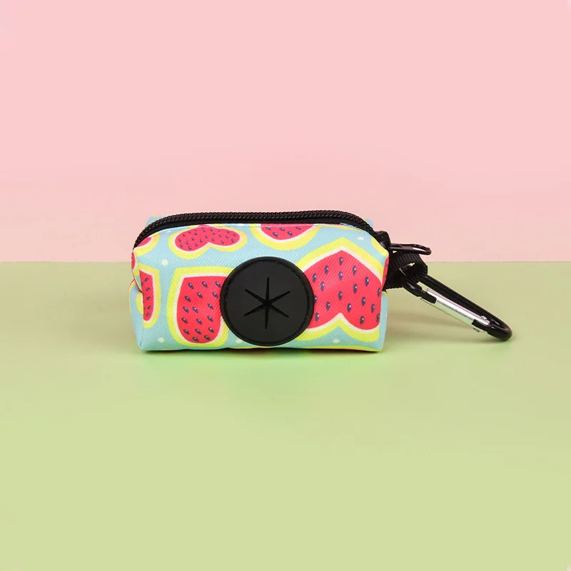 1pcs Colorful Design Dog Poo Bag Holder Dispenser Durable Use For Dog Leash Attachment (Without Poo Bag And Leash)