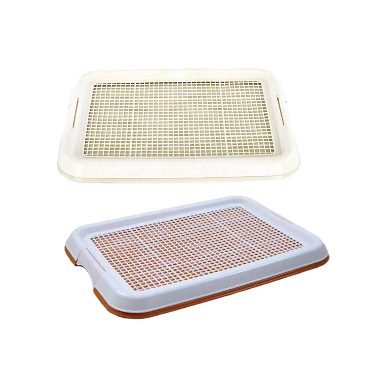 47163-dudzio.jpg Dog Toilet Anti Slip Removable Mesh Potty Training Tray Puppy Pee Pad Holder for Small Dog Cat Pet Cleaning Supplies - Image 1