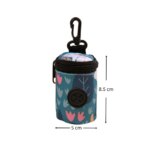Hangable Dog Poop Bag Dispenser Zipper Dogs Walking Accessory Waste Bag Holder Portable Cute Garbage Bags Organizer Pet Supplies - Image 6