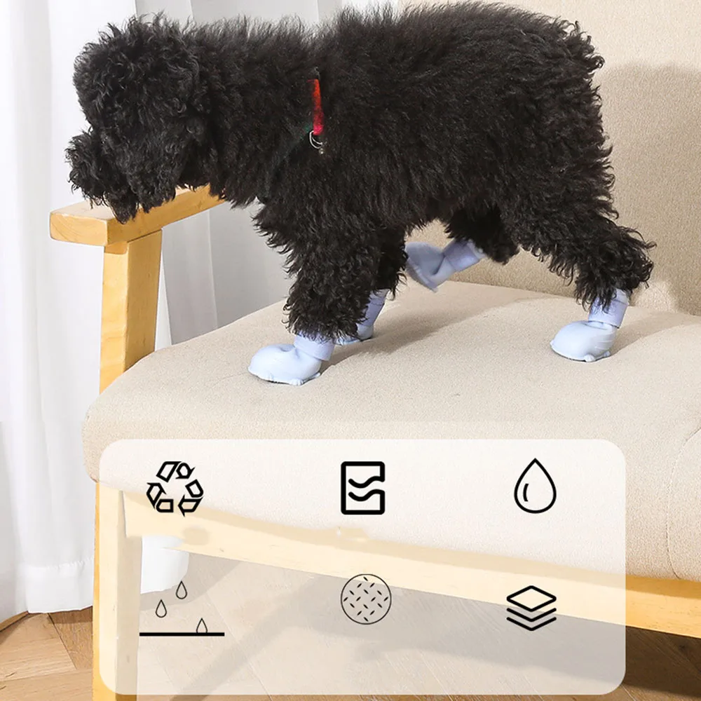 Brand New Pet Rainshoe Waterproof Anti-slip Rubber Boots For Small Medium Large Dogs Cats Outdoor Shoe Dog Boots Pet Accessories Brand New Pet Rainshoe Waterproof Anti-slip Rubber Boots For Small Medium Large Dogs Cats Outdoor Shoe Dog Boots Pet Accessories