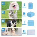Diapers For Dogs Pet Disposable Nappy Mat Dog Diapers Absorbent Disposable Diapers Absorbent Pet Toilet Cat Disposable Nappy Mat - Image 5