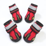 Reflective Dog Shoes Sneaker Waterproof Anti Skid Winter Dog Boots Footwear Socks Pet Shoes for Husky Medium Large dogs - Image 5