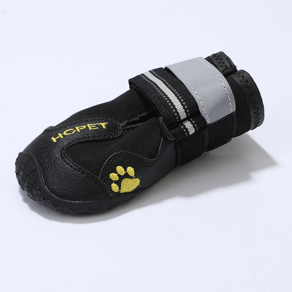 Reflective Dog Shoes Sneaker Waterproof Anti Skid Winter Dog Boots Footwear Socks Pet Shoes for Husky Medium Large dogs