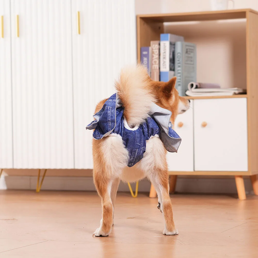 Reusable Female Dog Diapers Washable Premium Doggie Diaper for Girls Dogs Highly Absorbent Dog Shorts for Pet Heat Incontinence Reusable Female Dog Diapers Washable Premium Doggie Diaper for Girls Dogs Highly Absorbent Dog Shorts for Pet Heat Incontinence