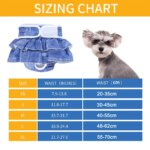 Reusable Female Dog Diapers Washable Premium Doggie Diaper for Girls Dogs Highly Absorbent Dog Shorts for Pet Heat Incontinence - Image 6