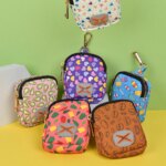 1 Pcs Valentine's Day and New Year's gift For Dog High Quality Designer Cute Pattern Gold Metal Hardward Dog Poop Bag Holder