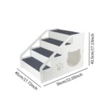 Portable Pet Stairs Detachable Dog Ramp Ladder for Small Older Dogs Cars Beds Sofas Indoor Outdoor Use - Image 6