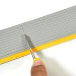 1pc 0.9mX5cm Multi Purpose Ramp Mat Door Threshold Ramp Self Adhesive Durable Non Slip Suitable for Robotic Vacuums Home - Image 4