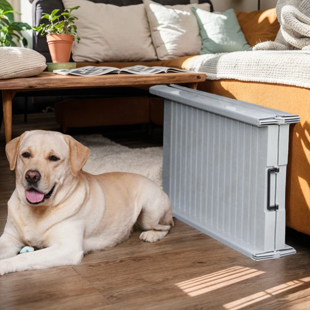 Folding Portable Dog Ramp Foldable Car Ramp for Dogs Non-Slip Rug Surface Pet Ramp Stairs for Medium & Large Dogs Get Into A Car