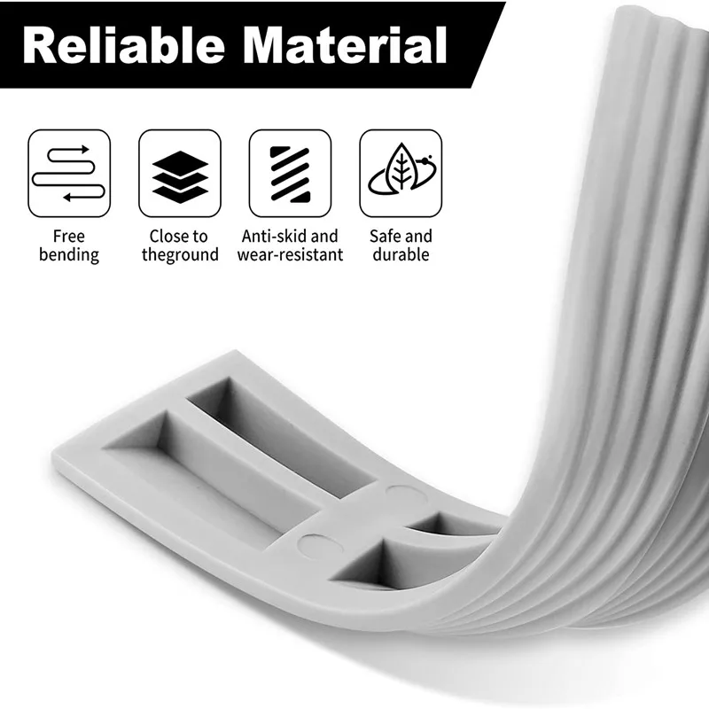 Anti-Slip Threshold Door Step Ramp Kit for inteligent Robot Vacuum Cleaner Lightweight TPE Ramp for Wheelchairs Anti-Slip Threshold Door Step Ramp Kit for inteligent Robot Vacuum Cleaner Lightweight TPE Ramp for Wheelchairs