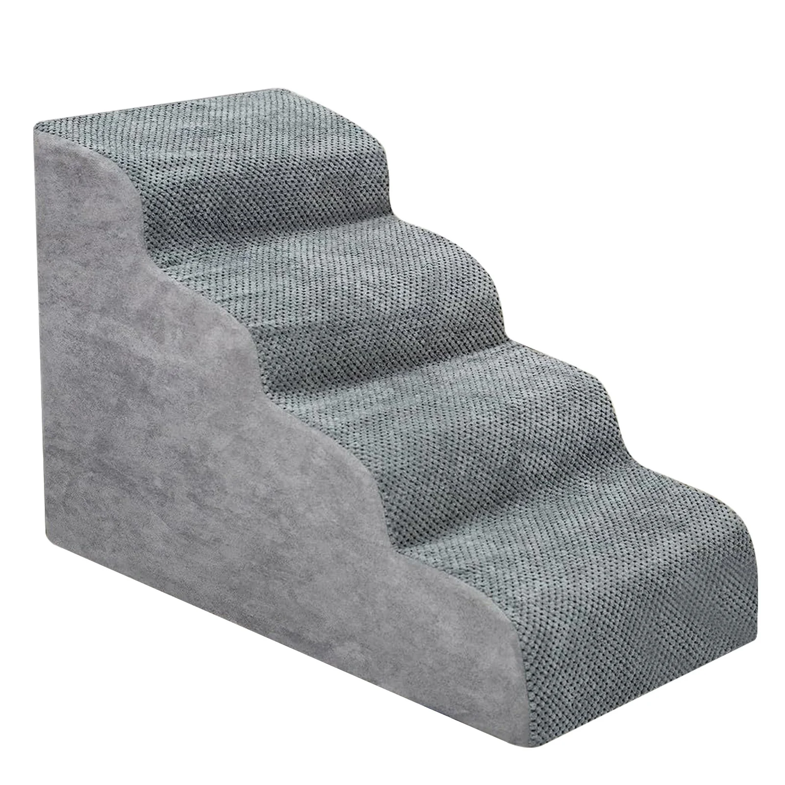 Dog Stairs Dog Stairs Non-Slip Pet Ramp Stairs Dog Ramp for Bed Pet Dog Steps 4 Tiers Training Stairs Removable and Washable Dog Stairs Dog Stairs Non-Slip Pet Ramp Stairs Dog Ramp for Bed Pet Dog Steps 4 Tiers Training Stairs Removable and Washable