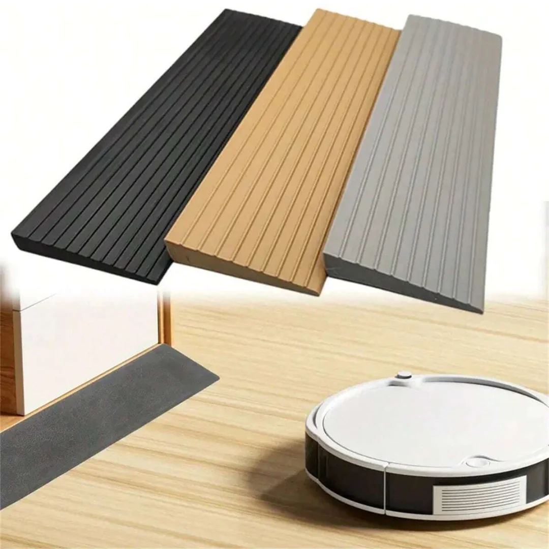 1PC 0.9mx5cm Multi-Purpose Ramp Mat Door Threshold Ramp- Self-Adhesive, Durable, Non-Slip, Suitable for Robotic Vacuums 1PC 0.9mx5cm Multi-Purpose Ramp Mat Door Threshold Ramp- Self-Adhesive, Durable, Non-Slip, Suitable for Robotic Vacuums