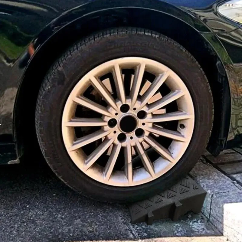 Car Driveway Ramp Kit 7/13cm Height Portable Anti-Slip Wheel Chock Heavy Duty Threshold Ramps for Vehicle Maintenance & Loading Car Driveway Ramp Kit 7/13cm Height Portable Anti-Slip Wheel Chock Heavy Duty Threshold Ramps for Vehicle Maintenance & Loading