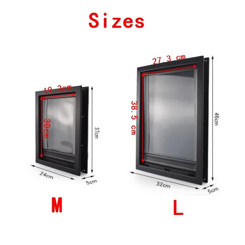 Large Big Dog Door for Wooden Doors High Quality ABS Flame PVC Enter Outer Flap Anti Raining Cover Extra Insulated Cold Weather Large Big Dog Door for Wooden Doors High Quality ABS Flame PVC Enter Outer Flap Anti Raining Cover Extra Insulated Cold Weather