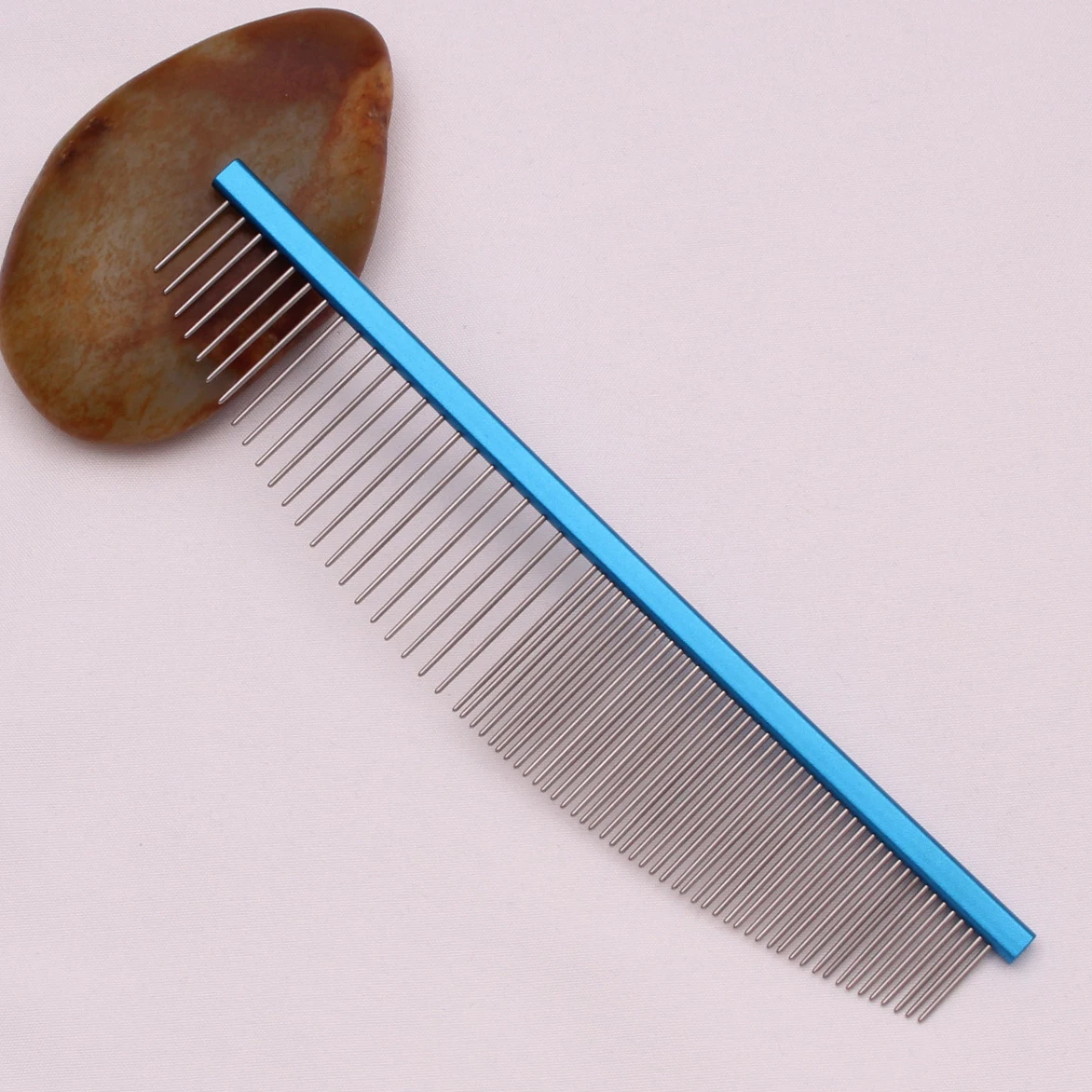 Pet Grooming Combs Aluminum Alloy Brush For Dogs Boundary Knot Massage Tools Professional Salon Cat Hair Cleaning Crescent Combs