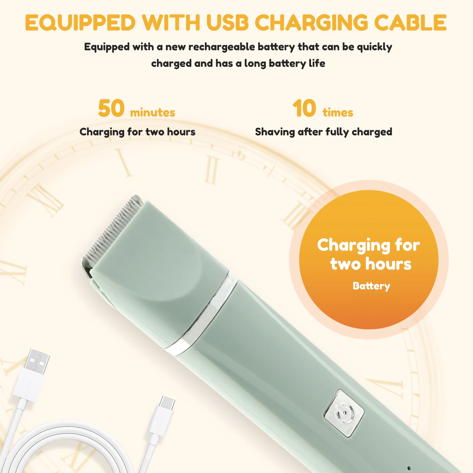 Professional Dog Hair Clipper Rechargeable Electrical Pet Grooming Trimmer Low Noise Dog Cat Hair Clipper Two Speed Professional Dog Hair Clipper Rechargeable Electrical Pet Grooming Trimmer Low Noise Dog Cat Hair Clipper Two Speed