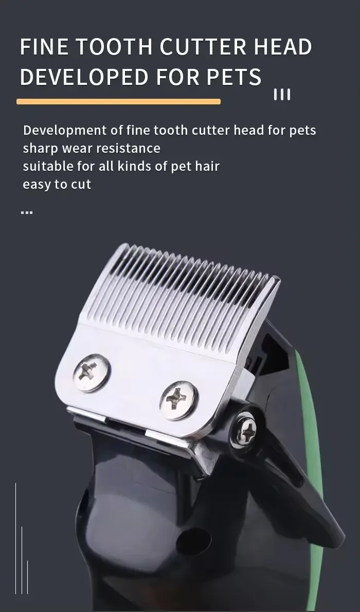 Pet Grooming Hair Clippers Rechargeable Cat Hair Trimmer for Dogs Adjustable Professional Electric Rechargeable Cat Shaver Pet Grooming Hair Clippers Rechargeable Cat Hair Trimmer for Dogs Adjustable Professional Electric Rechargeable Cat Shaver