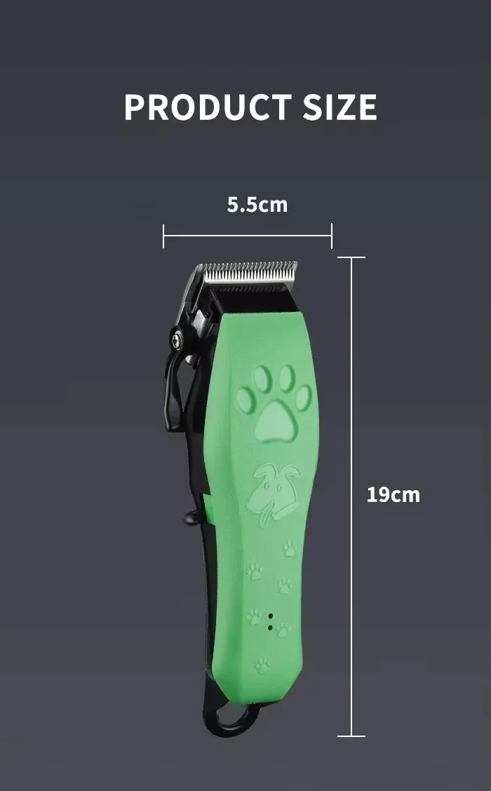 Pet Grooming Hair Clippers Rechargeable Cat Hair Trimmer for Dogs Adjustable Professional Electric Rechargeable Cat Shaver Pet Grooming Hair Clippers Rechargeable Cat Hair Trimmer for Dogs Adjustable Professional Electric Rechargeable Cat Shaver