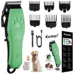 Pet Grooming Hair Clippers Rechargeable Cat Hair Trimmer for Dogs Adjustable Professional Electric Rechargeable Cat Shaver