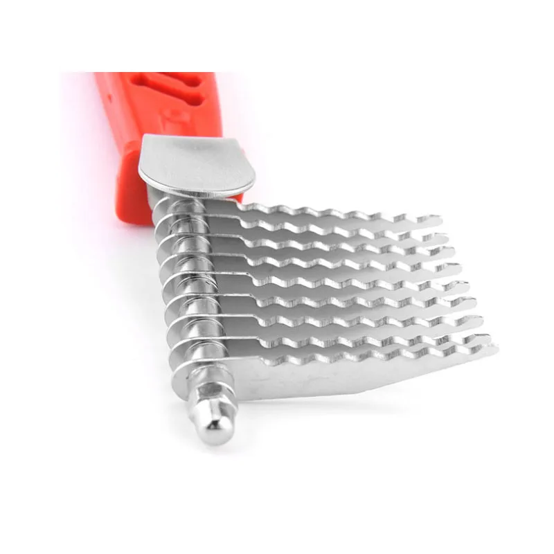 Pet Open Knot Comb Dematting Razor Rake Brush Dog Comb Grooming Tools Removes Knots Matted Fur & Tangles Gently For Dogs & Cats Pet Open Knot Comb Dematting Razor Rake Brush Dog Comb Grooming Tools Removes Knots Matted Fur & Tangles Gently For Dogs & Cats