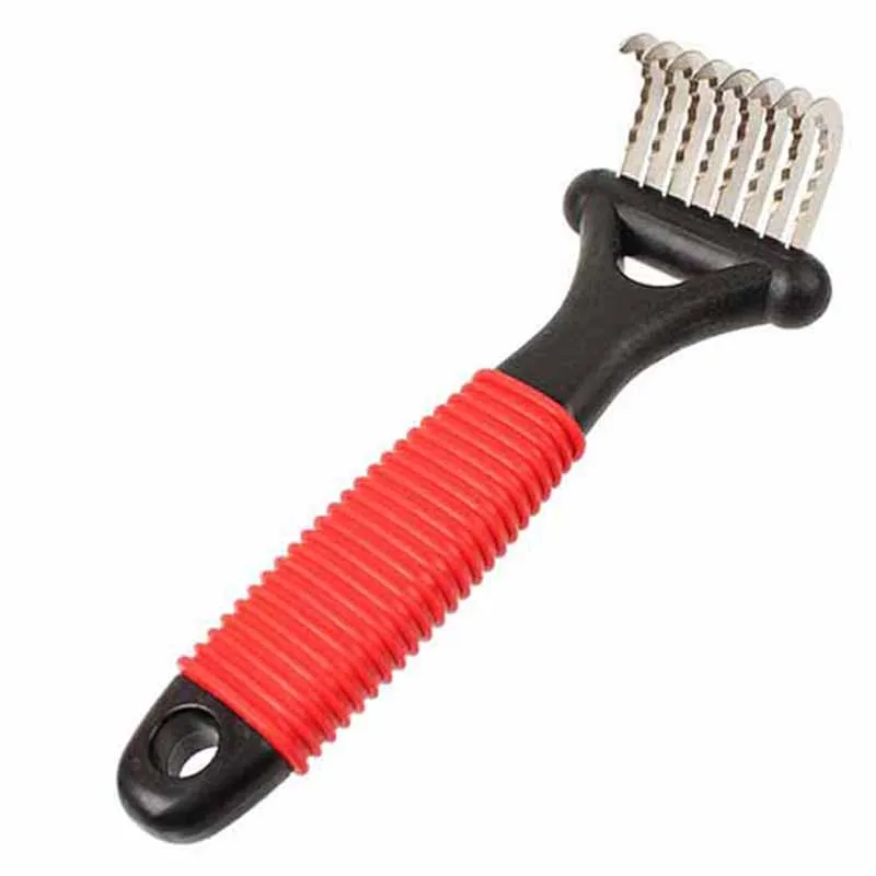 Pet Open Knot Comb Dematting Razor Rake Brush Dog Comb Grooming Tools Removes Knots Matted Fur & Tangles Gently For Dogs & Cats Pet Open Knot Comb Dematting Razor Rake Brush Dog Comb Grooming Tools Removes Knots Matted Fur & Tangles Gently For Dogs & Cats