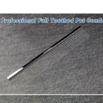 BAVURA Stainless Steel Pet Dematting Comb Grooming Tool for Dogs And Cats Removes Loose Undercoat Mats And Tangles - Image 5