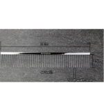 BAVURA Stainless Steel Pet Dematting Comb Grooming Tool for Dogs And Cats Removes Loose Undercoat Mats And Tangles - Image 3