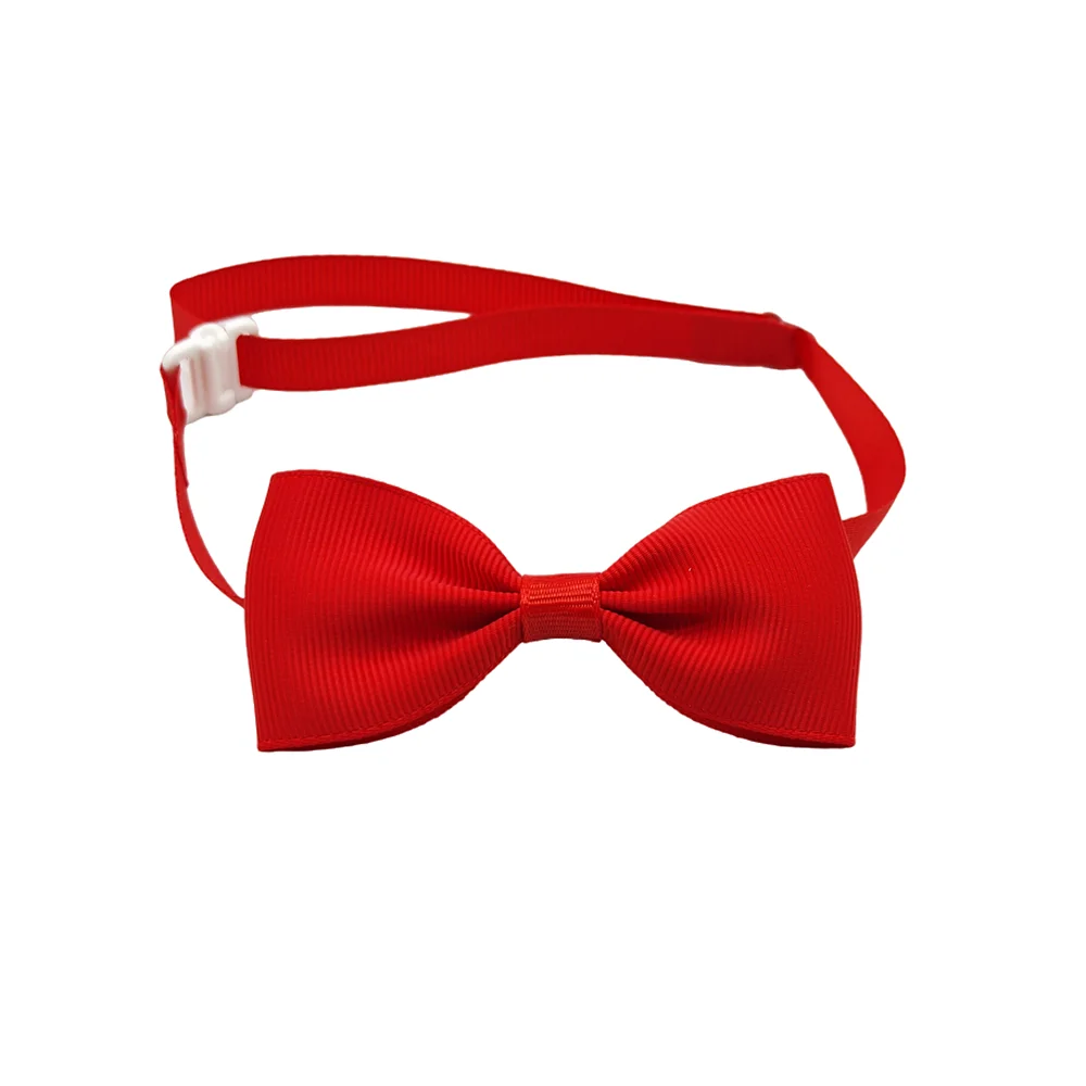 (10 pieces/lot) Fashion Bow Tie For Dogs Adjustable Neck Tie For Cat Solid Colors Puppy Grooming Accessories Pet Supplies (10 pieces/lot) Fashion Bow Tie For Dogs Adjustable Neck Tie For Cat Solid Colors Puppy Grooming Accessories Pet Supplies