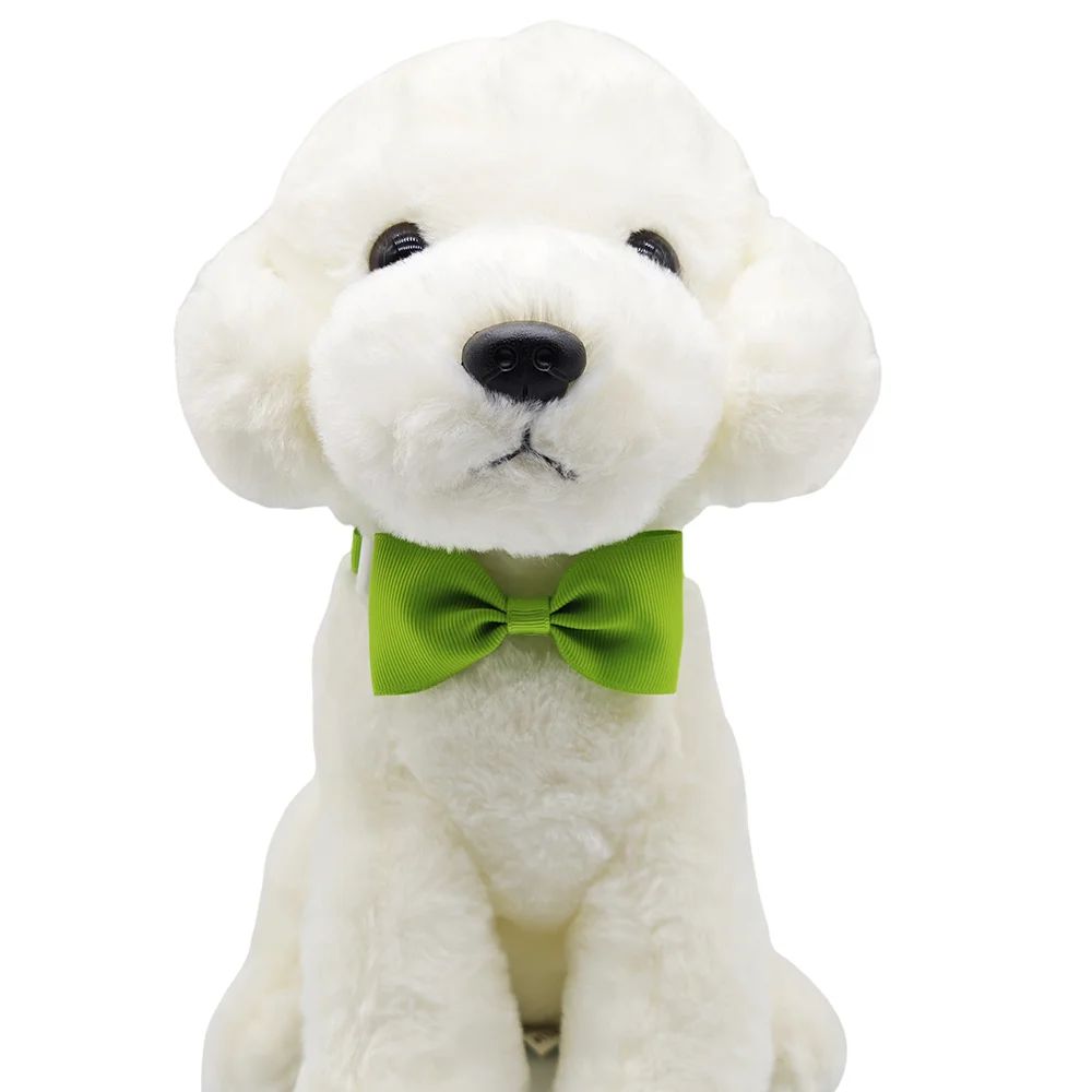 (10 pieces/lot) Fashion Bow Tie For Dogs Adjustable Neck Tie For Cat Solid Colors Puppy Grooming Accessories Pet Supplies (10 pieces/lot) Fashion Bow Tie For Dogs Adjustable Neck Tie For Cat Solid Colors Puppy Grooming Accessories Pet Supplies