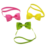 (10 pieces/lot) Fashion Bow Tie For Dogs Adjustable Neck Tie For Cat Solid Colors Puppy Grooming Accessories Pet Supplies - Image 4