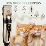 Pet Hair Trimmer Kit Electric Precision Clippers Perfect for Professional Grooming at Home, Ideal for Dogs and Cats - Image 2