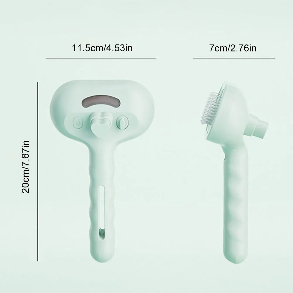 3 in 1 Cat Steam Brush Cat Hair Brush Pet Brush Pet Hair Cleaning Brush Comb for Shedding & Grooming for Cats Dogs Small Animals