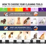 Dog Brush Grooming Accessories Pet Hair Knotting Remover Large Dogs Cat Short Long Hair Anti Lice Combs Cat Hair Care Supplies - Image 4