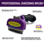 Pet Brush for Dogs Cats Dog Comb Pet Hair Removal Brush Cat Grooming Comb Dog Hair Remover Dog Accessories Dog Massage Combs - Image 2