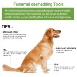 Pet Brush for Dogs Cats Dog Comb Pet Hair Removal Brush Cat Grooming Comb Dog Hair Remover Dog Accessories Dog Massage Combs - Image 4