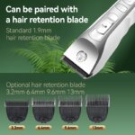 Fenice Dog Hair Cutting Machine Clippers Grooming Pet Animals Haircut Trimmer Shaver Set Pets Cordless Rechargeable Professional - Image 5