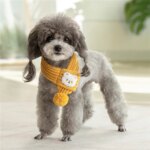 Winter Warm Puppy Dog Cat Scarf Christmas Cute  Pet Accessories for Small Medium Dogs Poodle Yorkshire Scarves mascotas Products - Image 6