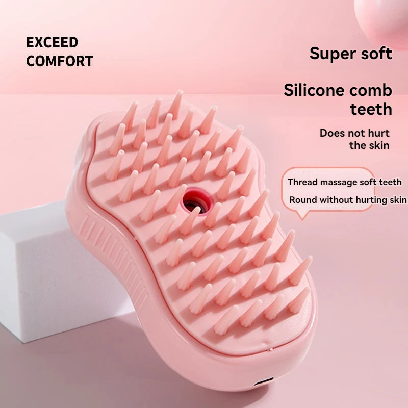 New 3 in 1 Pet Brush Cat Steam Brush Comb Dog Brush Electric Spray Cat Hair Brushes Massage Pet Grooming Hair Removal Combs New 3 in 1 Pet Brush Cat Steam Brush Comb Dog Brush Electric Spray Cat Hair Brushes Massage Pet Grooming Hair Removal Combs 