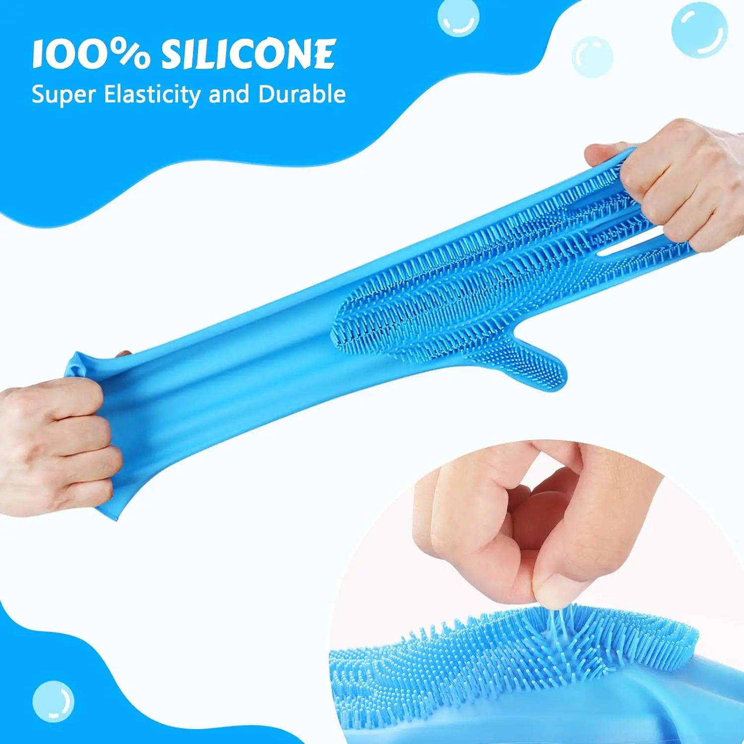 Pet Grooming Gloves Dog Cat Bathing Cleaning Glove Shampoo Scrubber Clean Soft Silicone Hair Removal Glove Hand Skin Protection Pet Grooming Gloves Dog Cat Bathing Cleaning Glove Shampoo Scrubber Clean Soft Silicone Hair Removal Glove Hand Skin Protection