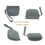 1pc Set Silicone Dog Treat Bag Easy-Open, Portable Snack Pouch for Training & Walking with Hinge Inside - Image 4