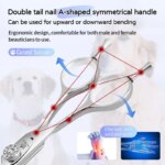 Fenice Left-handed Professional 7.0/7.5/8 inch JP440C Cutting Curved Fluffy Thinning Chunker Scissors Set Kit Pet Dog  Grooming - Image 5