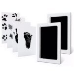 1 Set Newborn fingerprint ink pad Safe Non-toxic No-Touch Skin Inkless Inkpad Kits Pet Cat Dog Paw Prints Souvenirs Gifts - Image 3