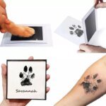 1 Set Newborn fingerprint ink pad Safe Non-toxic No-Touch Skin Inkless Inkpad Kits Pet Cat Dog Paw Prints Souvenirs Gifts - Image 2